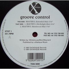 Groove Control - Groove Control - Beautiful - Extatique