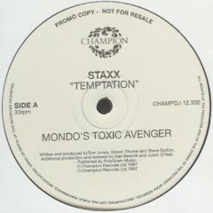 Staxx - Staxx - Temptation - Champion