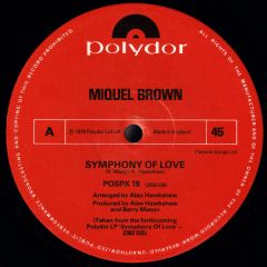 Miquel Brown - Miquel Brown - Symphony Of Love - Polydor