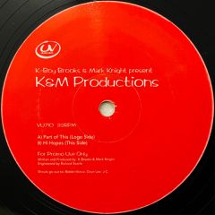 K Boy Brooks & Mark Knight - K Boy Brooks & Mark Knight - Part Of This - Ultra Vinyl