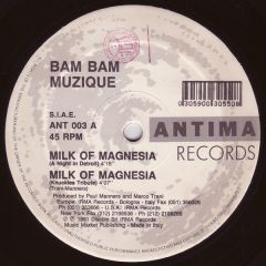 Bam Bam Musique - Bam Bam Musique - Milk Of Magnesia - Antima Records