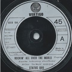 Status Quo - Status Quo - Rockin' All Over The World - Vertigo