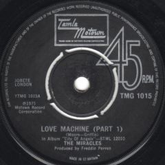 The Miracles - The Miracles - Love Machine - Motown