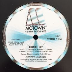 Jermaine Jackson - Jermaine Jackson - Burnin' Hot - Motown