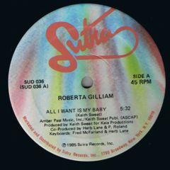 Roberta Gilliam - Roberta Gilliam - All I Want Is My Baby - WEA