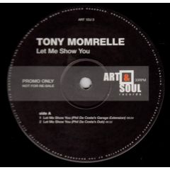 Tony Momrelle - Tony Momrelle - Let Me Show You - Art & Soul Records