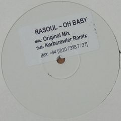 Rasoul - Rasoul - Oh Baby - Hooj Choons