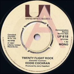 Eddie Cochran - Eddie Cochran - Twenty Flight Rock - United Artists Records