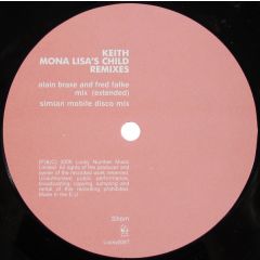 Keith - Keith - Mona Lisa's Child (Remixes) - Lucky Number