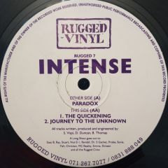 Intense - Intense - Paradox / The Quickening - Rugged Vinyl