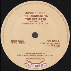 David Rose & His Orchestra / Ella Fitzgerald - David Rose & His Orchestra / Ella Fitzgerald - The Stripper / Ev'ry Time We Say Goodbye - Old Gold
