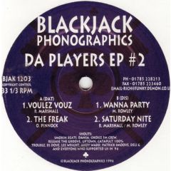 Da Players - Da Players EP #2 - Blackjack Phonographics
