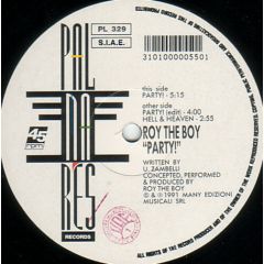 Roy The Boy - Roy The Boy - Party - Palmares
