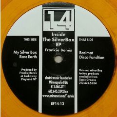 Frankie Bones - Frankie Bones - Inside The SilverBox EP - Electric Music Foundation