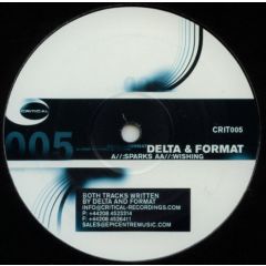 Delta & Format - Delta & Format - Sparks / Wishing - Critical