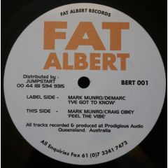 Various Artists - Various Artists - I've Got To Know - 	Fat Albert