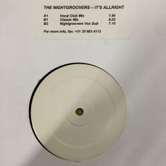 The Nightgroovers  - The Nightgroovers  - It's Allright - Funk