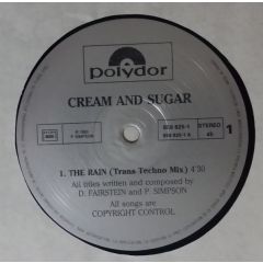 Cream And Sugar - Cream And Sugar - The Rain - Polydor