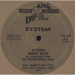 System - System - Don't Stop - Discomagic