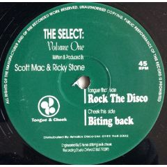 Scott Mac & Ricky Stone - Scott Mac & Ricky Stone - The Select Volume One - Tongue & Cheek