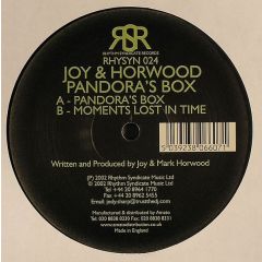 Joy & Horwood - Joy & Horwood - Pandora's Box - Red Parrot