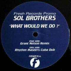 Sol Brothers - Sol Brothers - What Would We Do? (Remixes) - Fresh