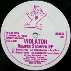 Violator - Violator - Romper Stomper EP - Breeze