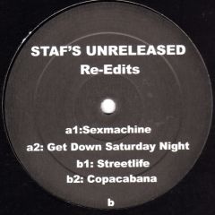 Staffan Thorsell - Staffan Thorsell - Superwhite Vol.3 - Staf's Unreleased Re-Edits - Not On Label (Staffan Thorsell Self-Released)
