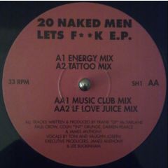 20 Naked Men - 20 Naked Men - Lets F**k E.P. - High Voltage Records