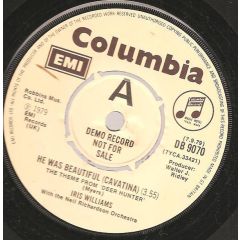 Iris Williams With The Neil Richardson Orchestra - Iris Williams With The Neil Richardson Orchestra - He Was Beautiful (Cavatina) - Columbia