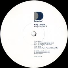 King Unique - King Unique - King Unique EP - Defected