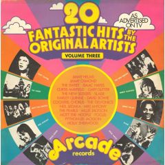 Various - Various - 20 Fantastic Hits By The Original Artists (Volume Three) - Arcade Records