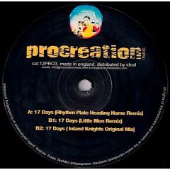 Inland Knights - Inland Knights - 17 Days (Remixes) - Procreation Music