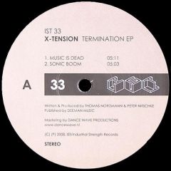 X-Tension - X-Tension - Termination EP - Ist Records