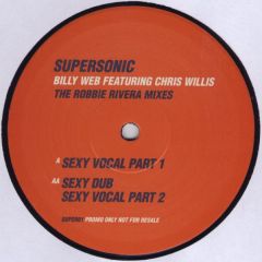 Billy Web Feat Chris Willis - Billy Web Feat Chris Willis - Supersonic (Remix) - Perceptive