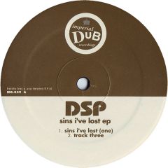 DSP - DSP - Sins I'Ve Lost EP - Imperial Dub