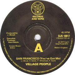 Village People - Village People - San Francisco (You've Got Me) - Djm Records