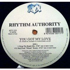 Rhythm Authority - Rhythm Authority - You Got My Love - Molotov Records