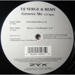 DJ Serge & Remy Feat Tabu - DJ Serge & Remy Feat Tabu - Groove Me - House No.