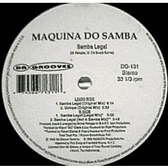 Maquina Do Samba - Maquina Do Samba - Samba Legal - Da Grooves