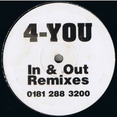 4-You - 4-You - In & Out (Remixes) - White