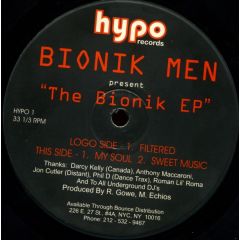 The Bionik Men - The Bionik Men - The Bionik EP - Hypo