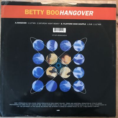 betty boo hangover セール レコード