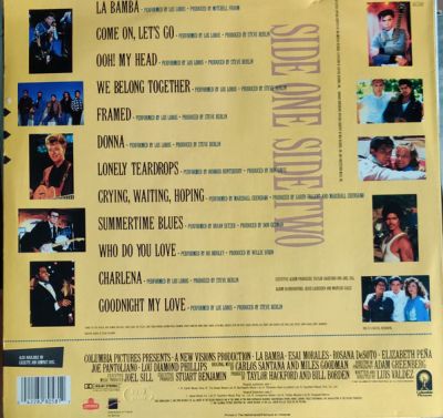 Los Lobos + Various - La Bamba - Original Motion Picture Soundtrack -  London Records